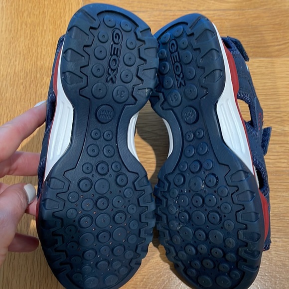 New Geox Borealis Sandal Navy/Red/White size US 13 - Picture 5 of 5